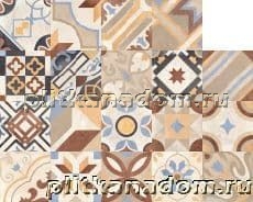 RHS Ceramiche (Rondine group) Swing Beige Multicolor Mix Декор 20,3х20,3 см