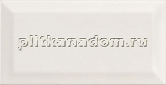 Equipe Metro 14026 White Matt Настенная плитка 10x20 см