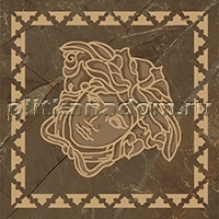 Versace Emote 262593 Pulpis Marrone Tozzetto Вставка 10x10 см