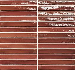 Amadis Fine Tiles Short Stick Wild Coralito Crackle Мозаика 29,2x29,5 (2х15) см