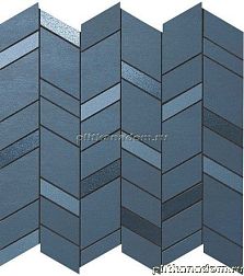 Atlas Concorde Mek Blue Chevron Wall Мозаика 30,5х30,5 см