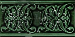 Cevica Plus Classic 10 Esmeralda (Craquele) Бордюр 7,5х15 см