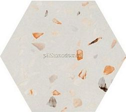 Pamesa Ceramica Doria Hex. Bianco Белый Матовый Керамогранит 25,8x29 см