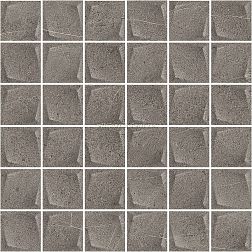 Paradyz Minimal Stone Grafit Mozaika Prasovana Мозаика 4,8х4,8 29,8х29,8 см