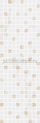 Керама Марацци Астория Декор белый мозаичный MM12112 25х75 см
