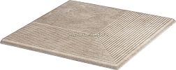 Paradyz Viano Beige Mat Ступень угловая 30х30 см