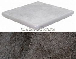 Interbau Abell 273 Черная Матовая Cтупень флорентийская угловая 32x32 см