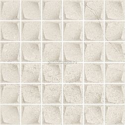 Paradyz Minimal Stone Grys Mozaika Prasovana Мозаика 4,8х4,8 29,8х29,8 см