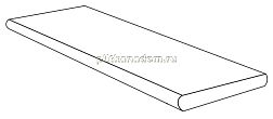 Casalgrande Padana Marmoker Asiago Angolare (assemblato) Naturale Ступень 118х33 см