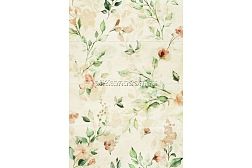 Tubadzin Pravia Flower Бежевое Матовое Панно 89,8х132 (Из 4-х плиток) см