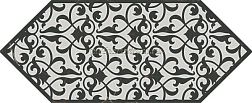 Kerama Marazzi Келуш HGD-A481-35006 Декор 2 Черно-белый Матовый 14х34 см