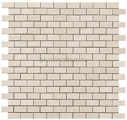 Atlas Concorde Kone white mosaico brick Керамогранит 30,4x30,4 см