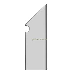 Fap Ceramiche Milano & Floor Tortora Battiscopa Sagomato DX Satin Плинтус 7,2x30 см