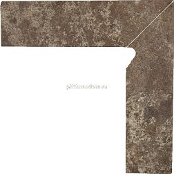 Paradyz Ilario Brown Mat Цоколь правый 2-элемента 8,1х30 см