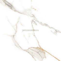 Flavour Granito Golden Carrara White Glossy Керамогранит 80х80 см