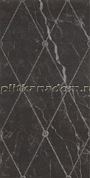 Casalgrande Padana Marmoker Decoro Nero Creta Декор 59x29,5 см
