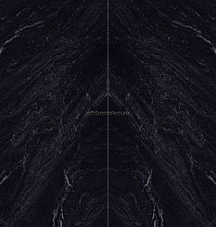 Zodiac Ceramica Galaxy Black Черный Глянцевый Керамогранит 120x260 см
