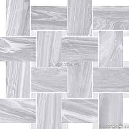 Cerdomus Luxe Contrasti Ash Lev. con Tozz.Madreperla 75013 Мозаика 30x30 см
