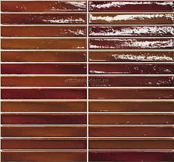 Amadis Fine Tiles Short Stick Honey Crackle Мозаика 29,2x29,5 (2х15) см