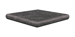 Exagres Ardenas Cart Ml Antracita C-3 Черная Матовая Ступень угловая 33х33 см