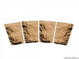 UniStone Трапеция каменная Бежевый Обход для арок 10,6x20,7x4,2 см