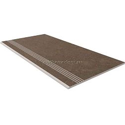 Estima Gobi Brown Grey GO03 Коричневая Неполированная Ступень (с насечками) 30x60 см