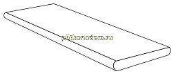 Casalgrande Padana Marmoker Bardiglio Imperiale Angolare (assemblato) Lucido Ступень 118х33 см