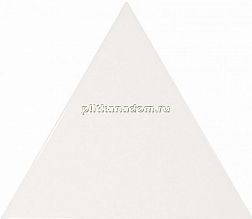 Equipe Scale Trangolo 23813 White Настенная плитка 10,8х12,4 см