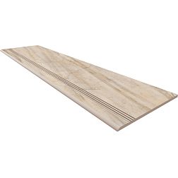 Estima Bernini BR01 Pearl Бежевая Матовая Ступень (с насечками) 30x120 см