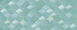 Azori Calypso Aquamarine Голубая Глянцевая Настенная плитка 20,1х50,5 см