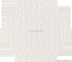 Paradyz Noisy Whisper White Str Белая Матовая Настенная плитка 17,1x19,8 см