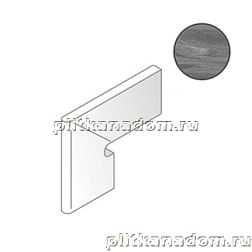 Cerdomus Luxe Battiscala Sn Dark Grey Lev. 60120 74972  Бордюр 60x120 см