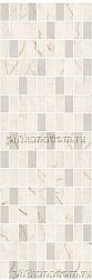 Kerama Marazzi Театро MM12142 Декор беж светлый мозаичный 25х75 см