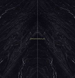 Zodiac Ceramica Galaxy Black Черный Матовый Керамогранит 160x320 (6 мм) см