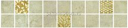 N-ceramica Kora Mosaic Бордюр 6,2х38 см