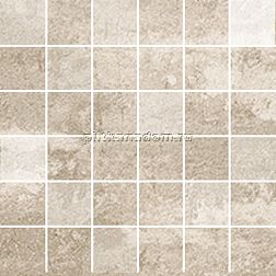 Brennero Concrete Mosaico Tozzetto Taupe Lapp. Мозаика 30х30 см