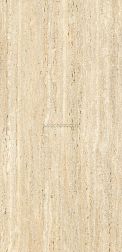 Flavour Granito Travertino Beige Glossy Бежевый Полированный Керамогранит 60x120 см