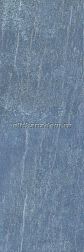 Paradyz Nightwish Navy Blue Structure Синяя Матовая Структурированная Настенная плитка 25x75 см