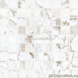 Kerranova Marble Trend Calacatta K-1001-LR-m01 Мозаика 30х30 см