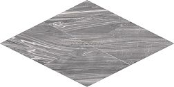 Cerdomus Luxe Rombi Grey Lev. 77582 Мозаика 15x30 см