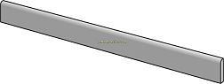 Imola The Room INF BR6 BT120LP Плинтус 6x120 см
