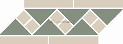 Top Cer Venezia Border Микс Матовый Бордюр 12,7х28 см