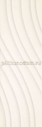 Paradyz Glitter Mood Bianco C Structure Белая Матовая Структурированная Настенная плитка 29,8x89,8 см