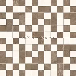 Керлайф Amani Avorio-Marron Мозаика 29,4x29,4 см