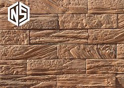 Next Stone Искусственный камень Кирпичная кладка Древесный кирпич арт.06 6х24,5 см