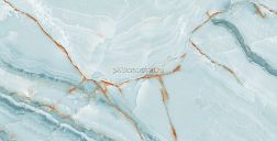 Realistik Индия Laxveer Ceramic Sofita Aqua Голубой Глянцевый Керамогранит 60x120 см