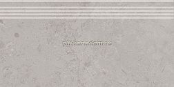 Kerama Marazzi Про Лаймстоун DD205220R-GR Cтупень Серая Натуральная обрезная 30x60 см