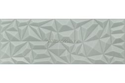 Tubadzin Tonara Grey B Str Серая Структурированная Настенная плитка 32,8x89,8 см