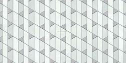 N-ceramica Onyx Silver Triangle Серый Глянцевый Декор 20х40 см