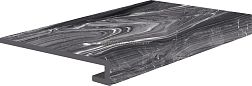 Cerdomus Luxe Gradino Costa Retta Black Grip 77090 Ступень 33x120 см